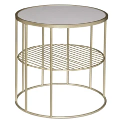 TABLE CAFE PORTE REVUE MARBRE OWEN