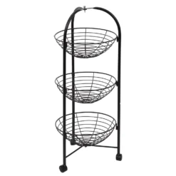 DESSERTE 3 NIVEAUX RONDE NOIRE