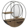 ATMOSPHERA ETAGERE MURALE METAL D.50X12CM