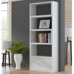 PACO BIBLIOTHEQUE BLANC