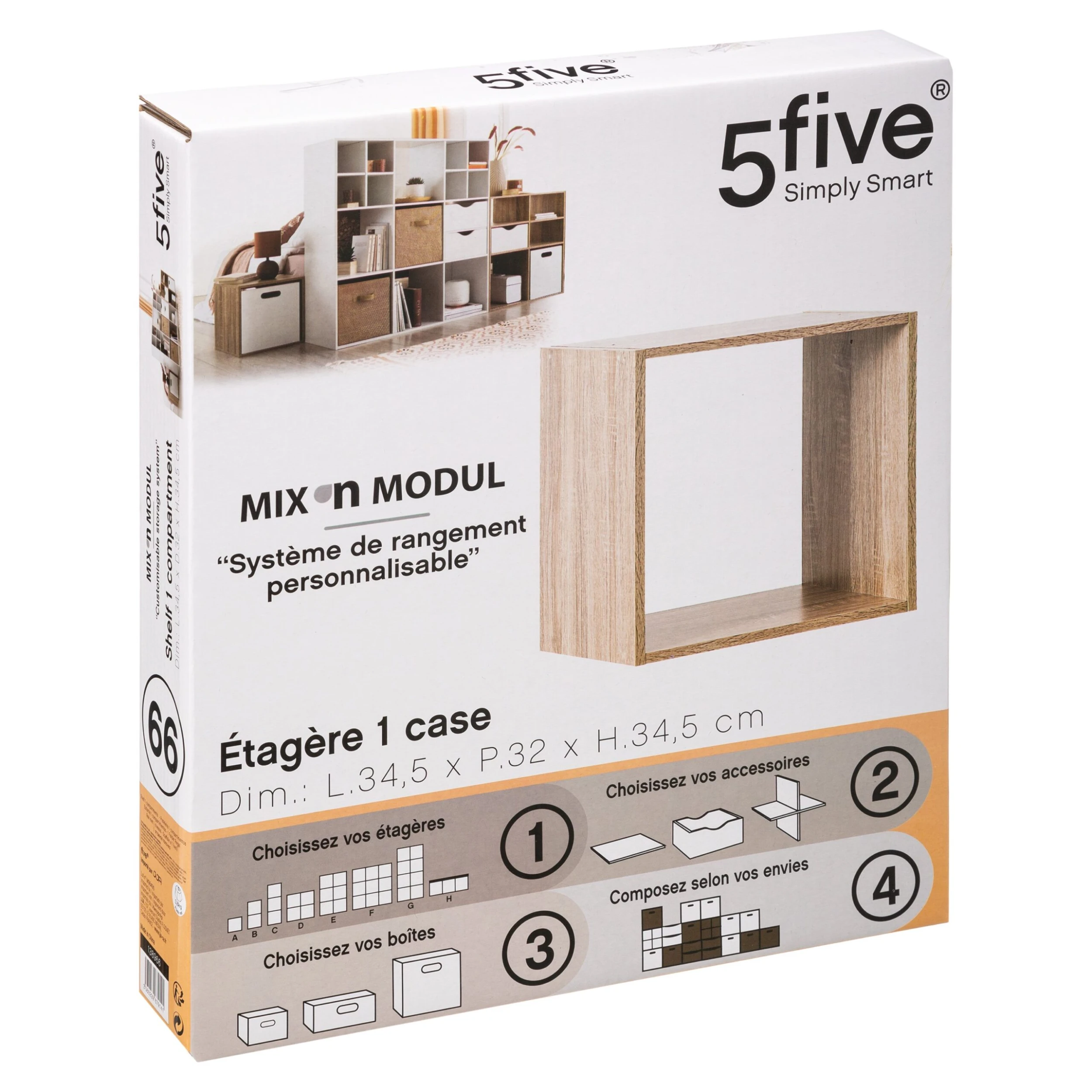 Five ETAGERE 1 CASE MIX NATUREL 2 Five ETAGERE 1 CASE MIX NATUREL – Image 2
