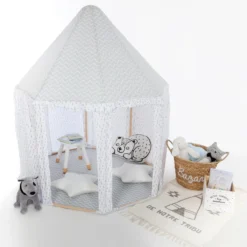 ATMOSPHERA YOURTE GRIS D.119.5X140CM -ATMOSPHERA Shop 05cd8933e6d203796460f26965c519f01314fccf 1807002674 4