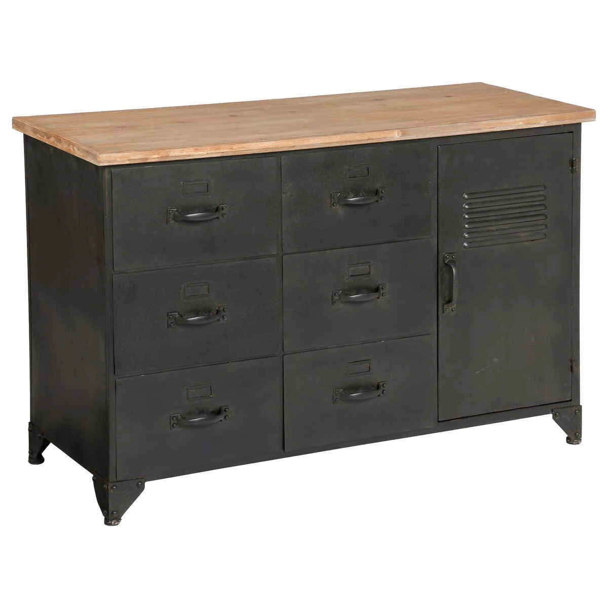 ATMOSPHERA COMMODE 1 PORTE 6 TIROIRS CIERNA 1 ATMOSPHERA COMMODE 1 PORTE 6 TIROIRS CIERNA