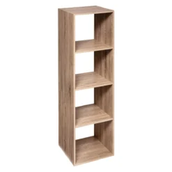 Five ETAGERE 4 CASES HAUT MIX NATUREL
