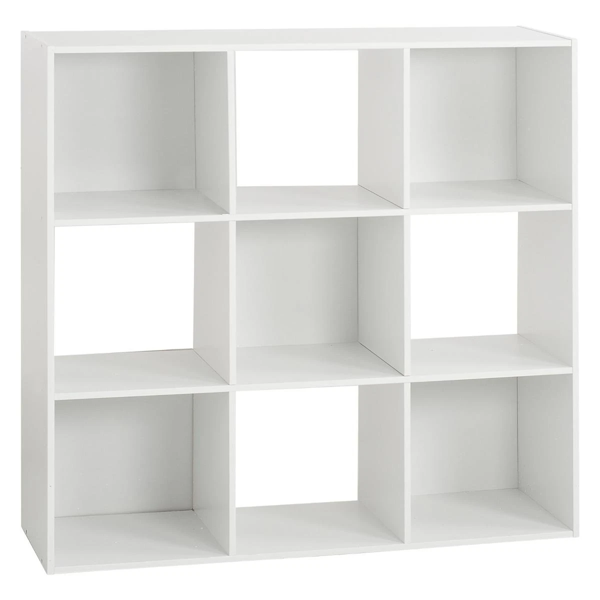 Five ETAGERE BOIS 9 CASES MIX BLANC 1 Five ETAGERE BOIS 9 CASES MIX BLANC