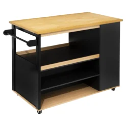 Five ILOT DE CUISINE BOIS -ATMOSPHERA Shop 0bd25757e35b38cbe87523f9589e5c78445f48ef 2106001234 3