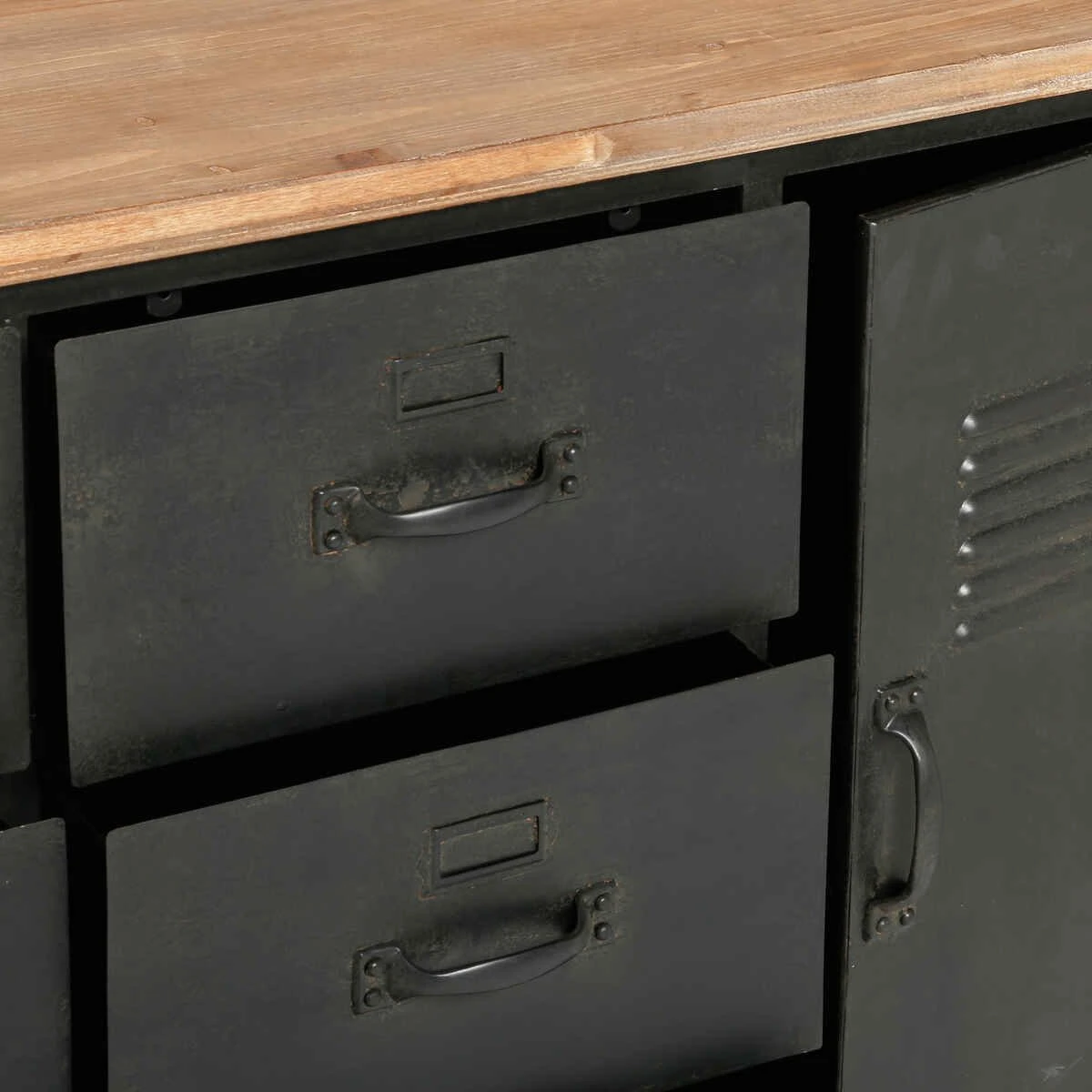 ATMOSPHERA COMMODE 1 PORTE 6 TIROIRS CIERNA 2 ATMOSPHERA COMMODE 1 PORTE 6 TIROIRS CIERNA – Image 2