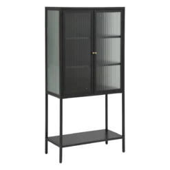 VITRINE 2 PORTES ALDIR D.70X35X150CM