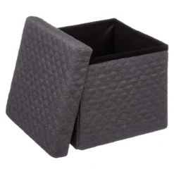Five POUF PLIABLE GRIS FONCE 31X31CM