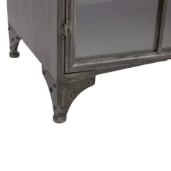 ATMOSPHERA VITRINE BUFFET BROC GRIS D.102X41.5X101.5CM -ATMOSPHERA Shop 21976776f5bd6cdd1968117430dc7a9175490bc2 170153429 3