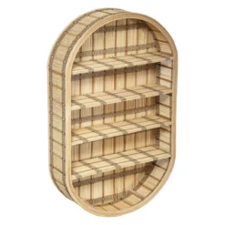 ATMOSPHERA ETAGERE MURALE BAMBOU LOU D.91X56CM