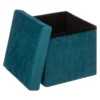 Five POUF PLIABLE BLEU 31X31CM