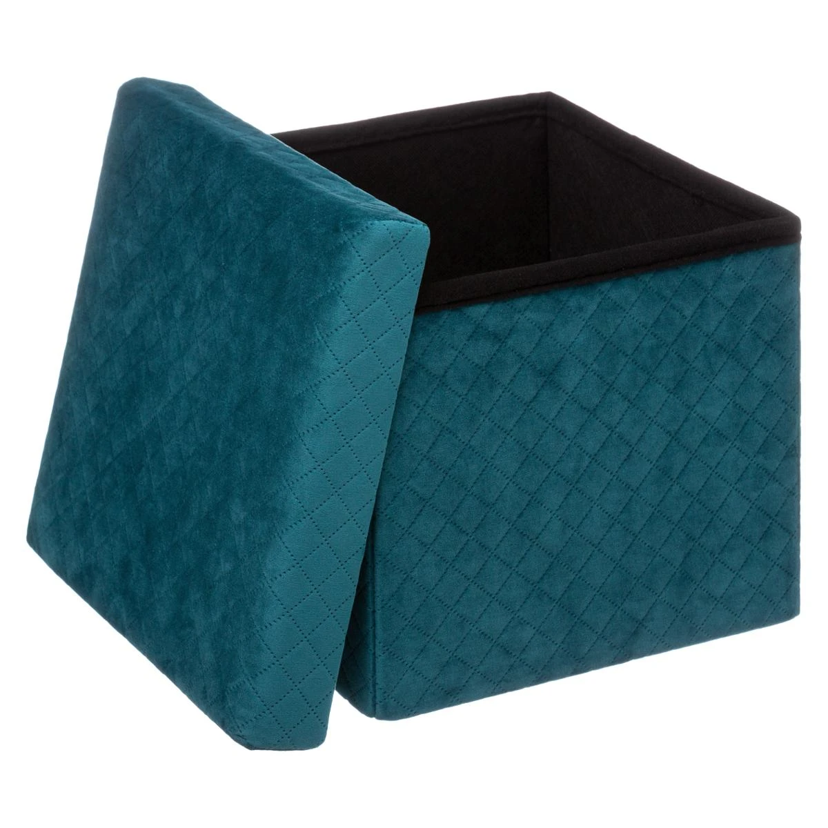 Five POUF PLIABLE BLEU 31X31CM 1 Five POUF PLIABLE BLEU 31X31CM