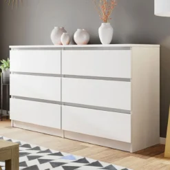 MALWA COMMODE 6T BLANC