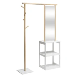 Five PORTANT A VETEMENTS BAMBOU BLANC