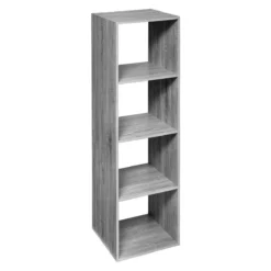 Five ETAGERE 4 CASES HAUT MIX GRIS