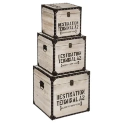 MALLE CARRE FACTORY D.36.3X36.3X34.8CM