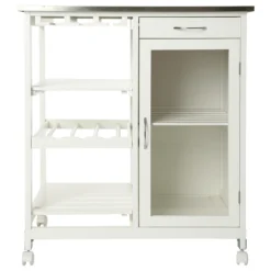 ATMOSPHERA DESSERTE INOX BLANC -ATMOSPHERA Shop 4747205938a3a8f7461019d83cef56fd92fd7fc1 170153448 4