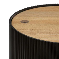 TABLE CAFE ENOLA NOIR D.38.5X35CM -ATMOSPHERA Shop 4de57e1d2b3a8871278c91f95c608408d3896490 2308000721 d2