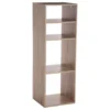 Five ETAGERE BOIS 4 CASES MIX NATUREL