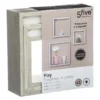 Five ETAGERE MURALE CUBE CHENE GRIS S 3 TAILLES