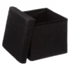 Five POUF PLIABLE NOIR 31X31CM