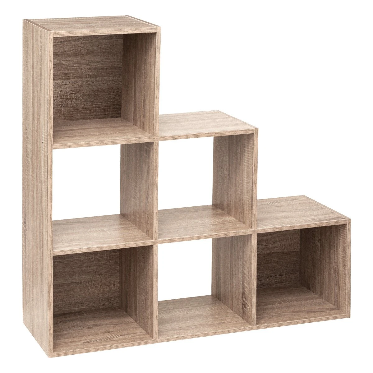 ETAGERE ESCALIER MIX NATUREL 1 ETAGERE ESCALIER MIX NATUREL