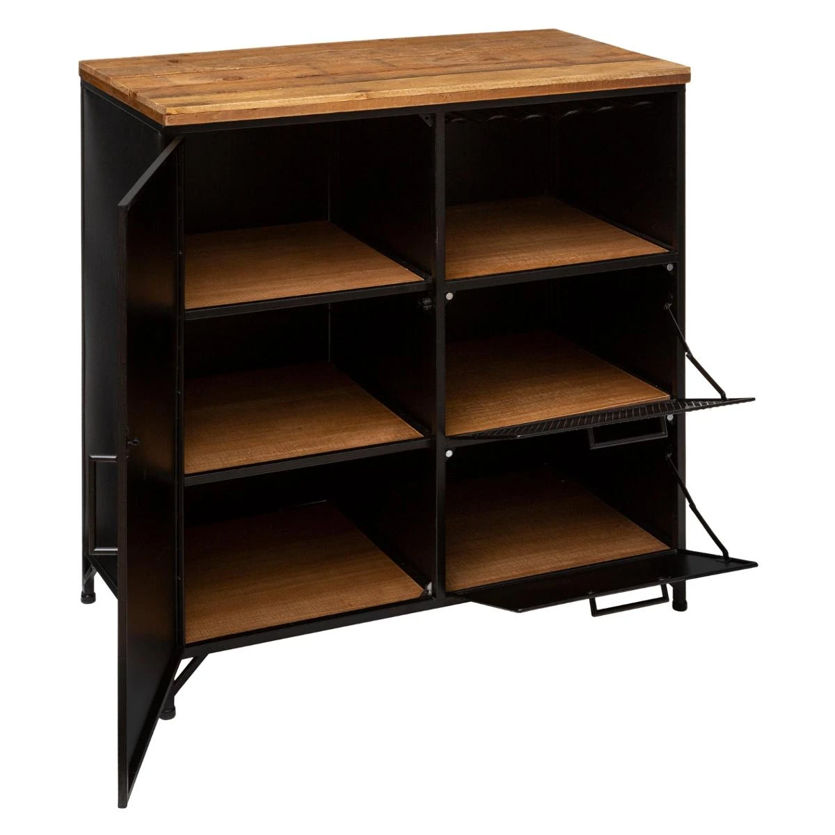 ATMOSPHERA BUFFET 1 PORTE 2 TIROIRS CIERNA D.80X42.5X85CM 3 ATMOSPHERA BUFFET 1 PORTE 2 TIROIRS CIERNA D.80X42.5X85CM – Image 3