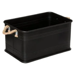 ATMOSPHERA MALLE METAL BOIS NOIR CUBA D.54.3X34X29.1 5 ATMOSPHERA MALLE METAL BOIS NOIR CUBA D.54.3X34X29.1 -ATMOSPHERA Shop 6082a69423756 178716 D6