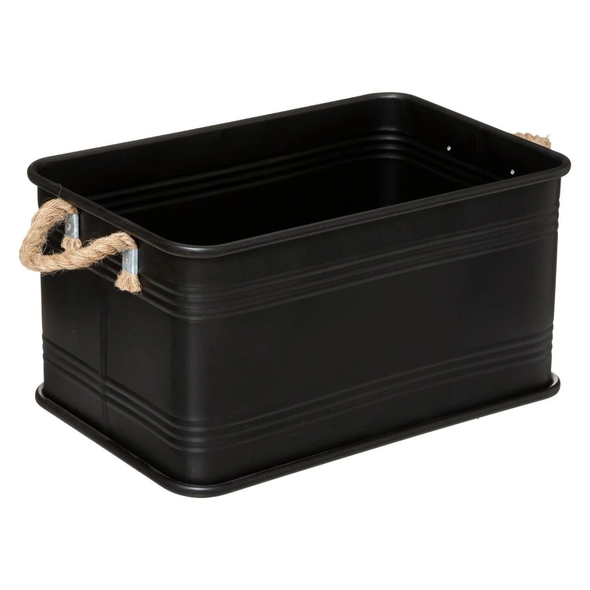 ATMOSPHERA MALLE METAL BOIS NOIR CUBA D.54.3X34X29.1 3 ATMOSPHERA MALLE METAL BOIS NOIR CUBA D.54.3X34X29.1 – Image 3