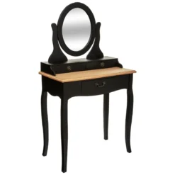 ATMOSPHERA COIFFEUSE 3 TIROIR NOIR CHRYSA