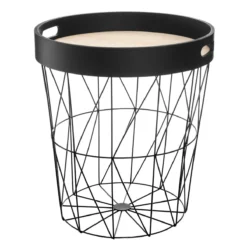 ATMOSPHERA TABLE CAFE PLATEAU KUMI NOIR