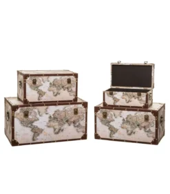 ATMOSPHERA MALLE MAPPEMONDE LOFT D.35.5X20.3X16.7CM -ATMOSPHERA Shop 60cb15469e477 3560238711040 3