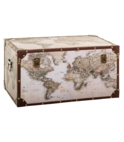 ATMOSPHERA MALLE MAPPEMONDE LOFT D.41.5X25X21.7CM
