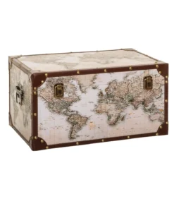 ATMOSPHERA MALLE MAPPEMONDE LOFT D.49.5X30.3X25.7CM