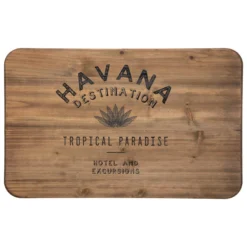 ATMOSPHERA MALLE METAL BOIS NOIR CUBA D.45.2X30X25CM -ATMOSPHERA Shop 60cb3b1d909de 178716 D7