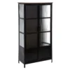 ATMOSPHERA VITRINE BIBLIOTHEQUE 2 PORTES TIBO