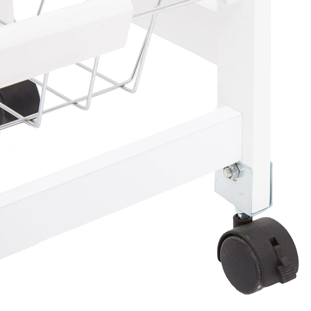 DESSERTE VERRE GUSTAF BLANC 4 DESSERTE VERRE GUSTAF BLANC – Image 4