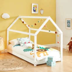 LIT ENFANT CABANE TINY PIN BLANC SOMMIER 90X190CM -ATMOSPHERA Shop 63d3abd499ab8 TINY90190BL ambiance 2 scaled