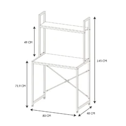 BUREAU ETAGERE STAN -ATMOSPHERA Shop 64ca202b0c637 HD7438 VISU20