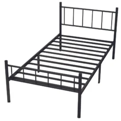 LIT METAL NOIR 90X190CM