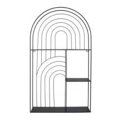 DECORATION MURALE FILAIRE NOIRE 40X70CM