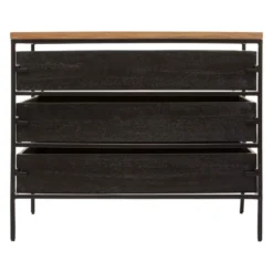 ATMOSPHERA COMMODE 3 TIROIRS YOHO D.90X40X76CM -ATMOSPHERA Shop 683dd870a431a46cade1b8d28977660f981cb40e 2007002465 3