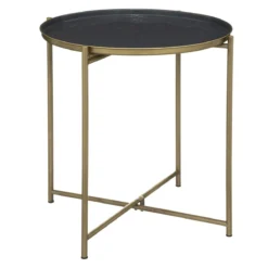 TABLE CAFE PLIANTE NIGHT D.42.7X50.8CM