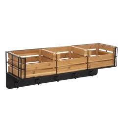 ATMOSPHERA ETAGERE METAL BARIS D.100X30X33CM