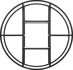 ATMOSPHERA ETAGERE MURALE RONDE TOROF D.78X25CM