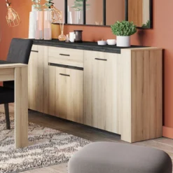 SHEFFIELD ENFILADE 3PORTES 1TIROIR CHENE KRONBERG -ATMOSPHERA Shop 963e07f36b9e10f0ca0d266f7158d957de89df48 2202000959 1