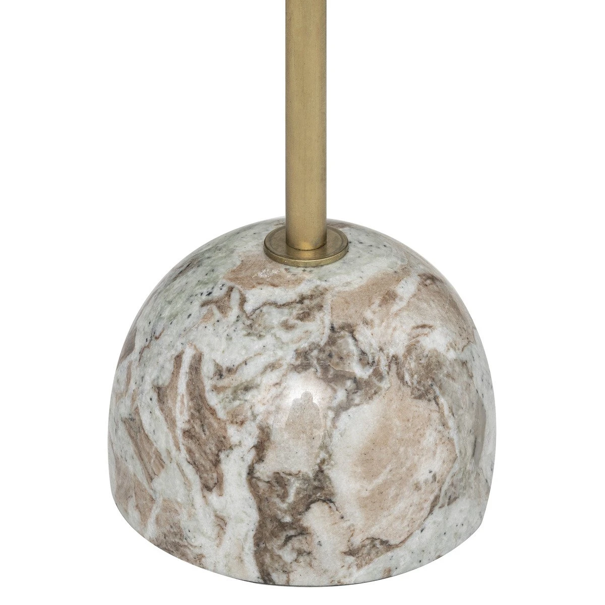 TABLE APPOINT MARBRE NEMA BEIGE D.35.5X58CM 2 TABLE APPOINT MARBRE NEMA BEIGE D.35.5X58CM – Image 2