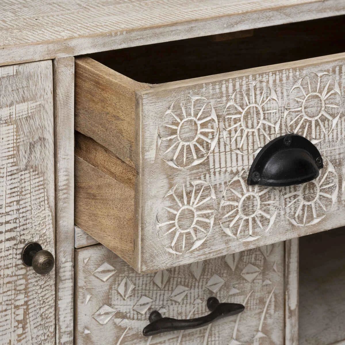 ATMOSPHERA BUFFET 3 PORTES 4 TIROIRS AJAY 3 ATMOSPHERA BUFFET 3 PORTES 4 TIROIRS AJAY – Image 3