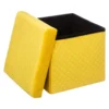 Five POUF PLIABLE JAUNE 31X31CM